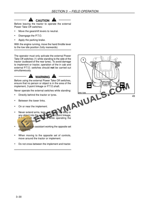 Case MXU100, MXU110, MXU115, MXU125, MXU135 Tractor Operator Manual 6-36212 PDF 5 Case MXU100, MXU110, MXU115, MXU125, MXU135 Tractor Operator Manual 6-36212 PDF - Image 3