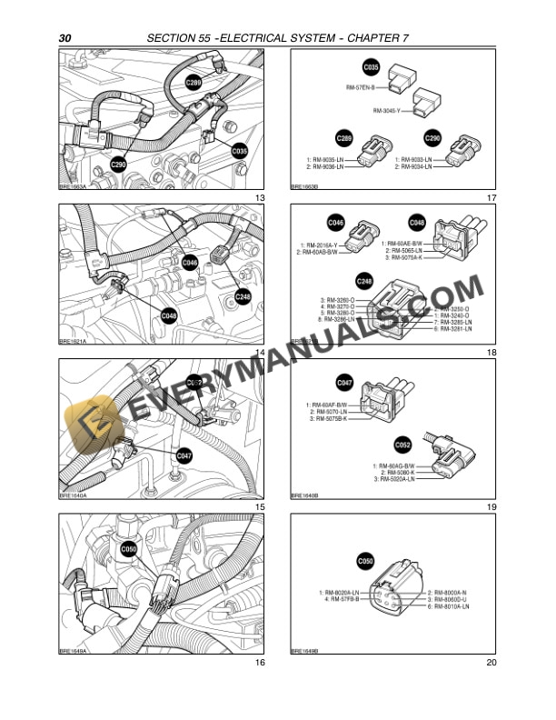 Case MXU100, MXU110, MXU115, MXU125, MXU135 Tractor Repair Manual 87520748-2