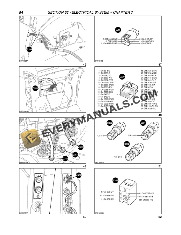 Case MXU100, MXU110, MXU115, MXU125, MXU135 Tractor Repair Manual 87520748-4