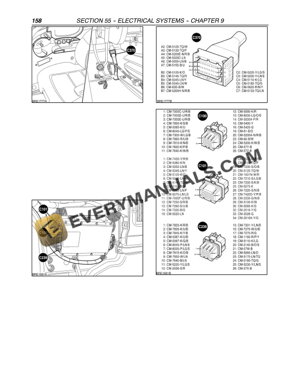 Case MXU100, MXU110, MXU115, MXU125, MXU135 Tractor Repair Manual 87520749-5
