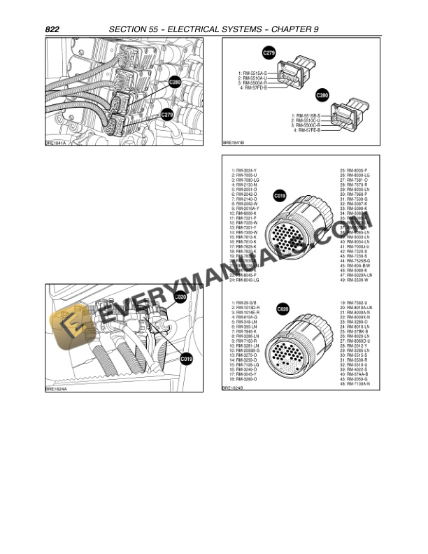 Case MXU100, MXU110, MXU115, MXU125, MXU135 Tractor Repair Manual 87520752-2