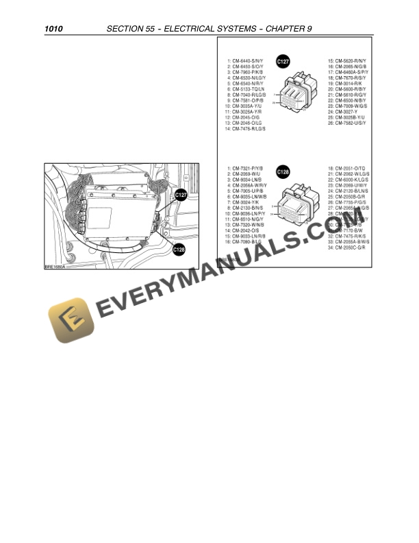 Case MXU100, MXU110, MXU115, MXU125, MXU135 Tractor Repair Manual 87520753-2