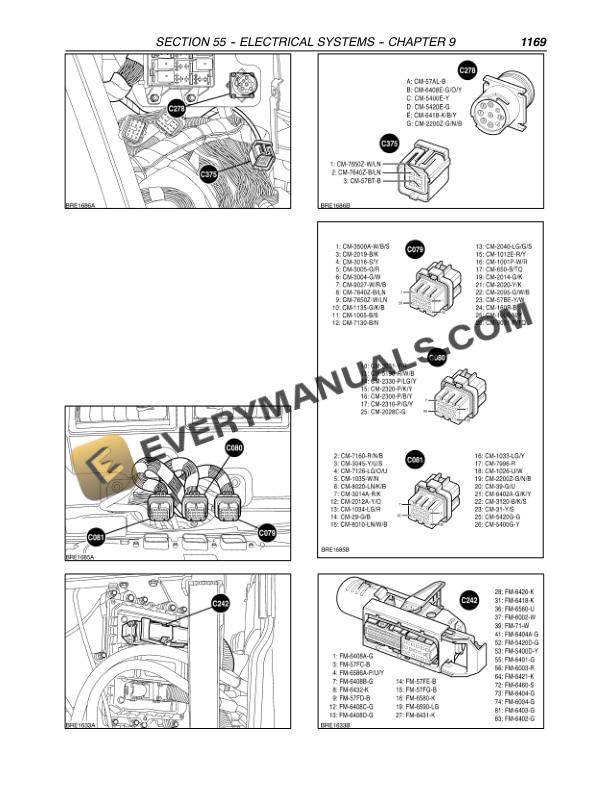 Case MXU100, MXU110, MXU115, MXU125, MXU135 Tractor Repair Manual 87520753-5