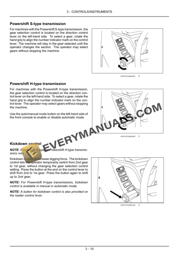 Case N Series Loader Backhoe Console Controls and VCM Service Training-2