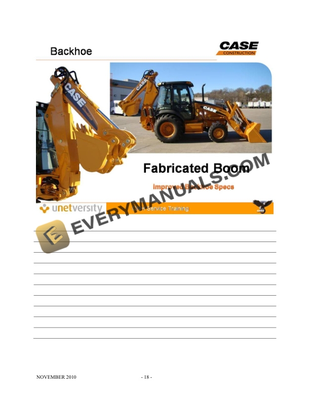 Case N Series Loader Backhoe Service Training-3