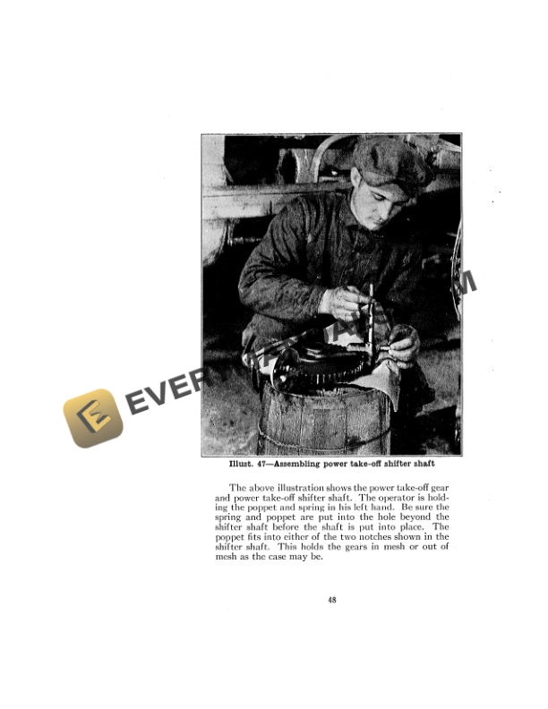 Case Overhauling McCormick-Deering Farmall Tractor Operator Manual A-120-S PDF 5 Case Overhauling McCormick-Deering Farmall Tractor Operator Manual A-120-S PDF - Image 3