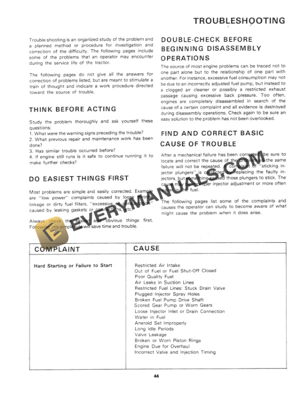 Case Panther II Tractor Operator Manual 37-042 PDF 7 Case Panther II Tractor Operator Manual 37-042 PDF - Image 5