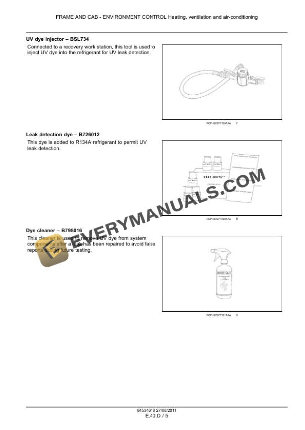 Case Patriot 4430 Sprayer Service Manual 84534618 PDF 7 Case Patriot 4430 Sprayer Service Manual 84534618 PDF - Image 5