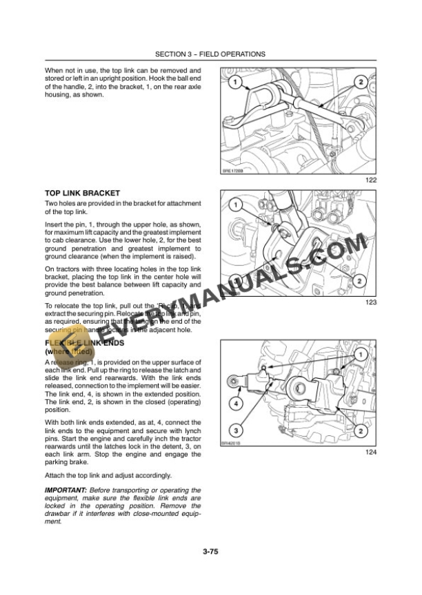 Case Puma 115, 125, 140, 155 Tractor Operator Manual 87742273-4