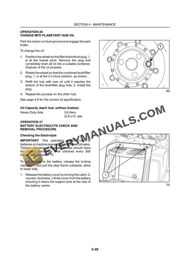 Case Puma 115, 125, 140, 155 Tractor Operator Manual 87742273-5
