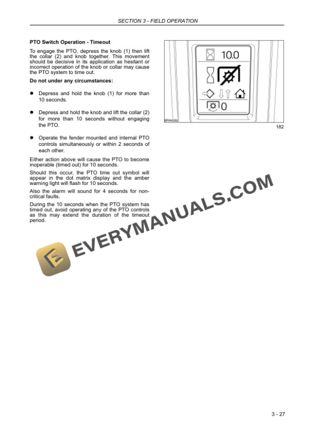 Case Puma 125, 140, 155 Multicontroller Tractor Operator Manual 87717969-3
