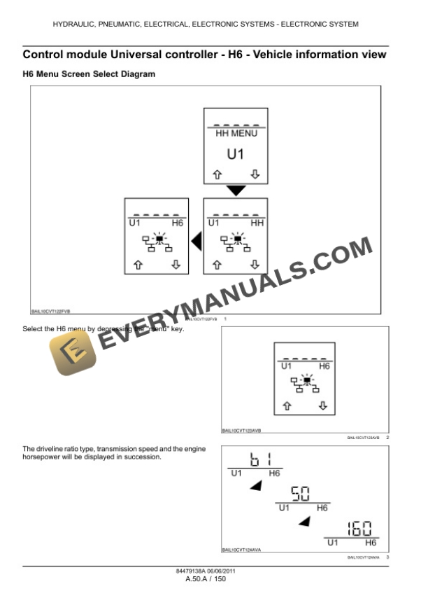 Case Puma 130, 130 CVT, 145, 145 CVT, 160, 160 CVT Tier 4 Tractor Service Manual 84548751-3