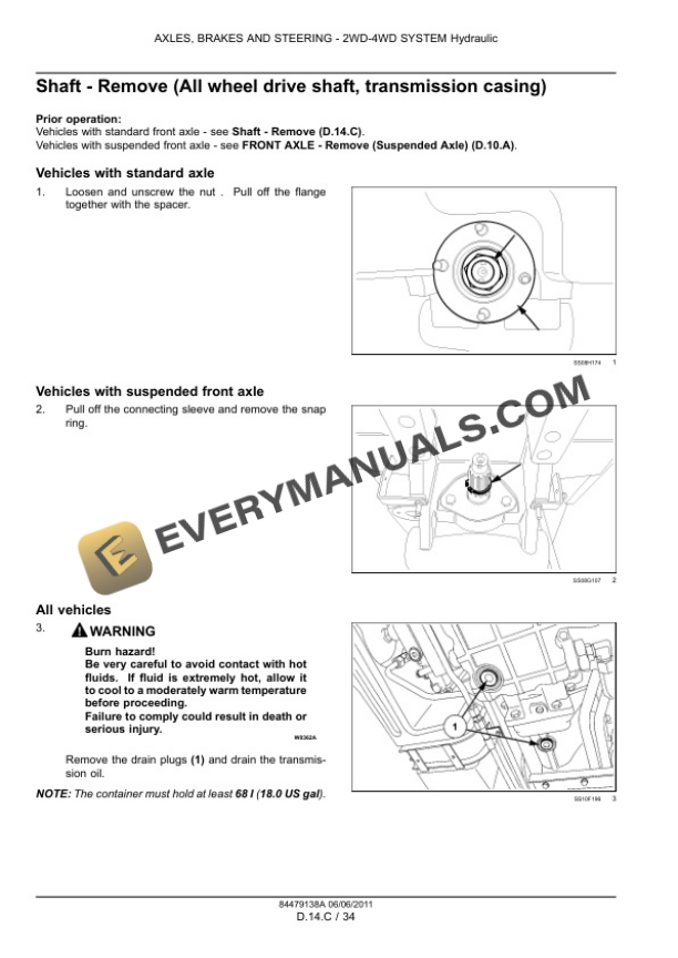 Case Puma 130, 130 CVT, 145, 145 CVT, 160, 160 CVT Tier 4 Tractor Service Manual 84548754 PDF 6 Case Puma 130, 130 CVT, 145, 145 CVT, 160, 160 CVT Tier 4 Tractor Service Manual 84548754 PDF - Image 4