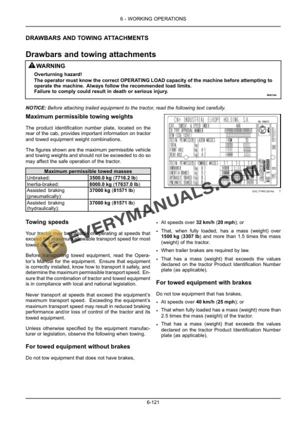Case Puma 140, 150, 165 Tractor - Stage IV Operator Manual 48133605 PDF 6 Case Puma 140, 150, 165 Tractor - Stage IV Operator Manual 48133605 PDF - Image 4