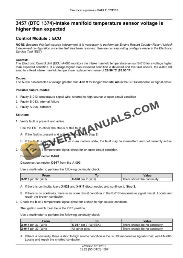 Case Puma 150, 165, 150 CVT, 165 CVT Tier 4B (Final) Tractor Service Manual 47975064-3