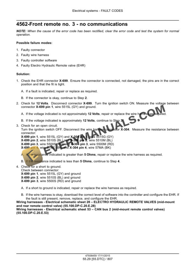 Case Puma 150, 165, 150 CVT, 165 CVT Tier 4B (Final) Tractor Service Manual 47975065-2