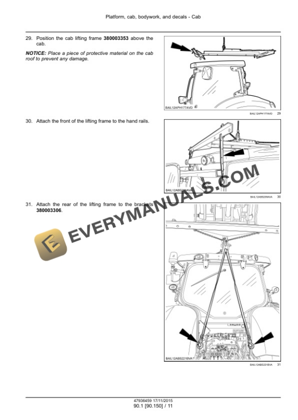 Case Puma 150, 165, 150 CVT, 165 CVT Tier 4B (Final) Tractor Service Manual 47975066-5