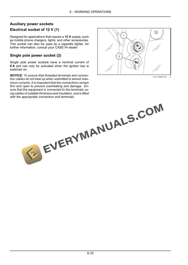 Case Puma 155, 185 Tractor Operator Manual 51635319 PDF 6 Case Puma 155, 185 Tractor Operator Manual 51635319 PDF - Image 4