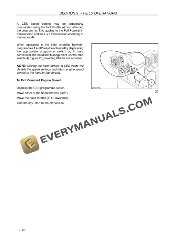 Case Puma 165, 180, 195, 210, 225 Tractor Operator Manual 47372727-3