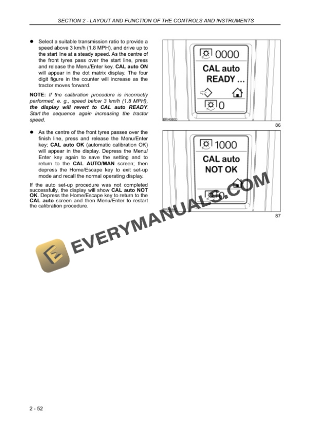 Case Puma 165, 180, 195, 210 Multi-Controller Tractor Operator Manual 87671332-2