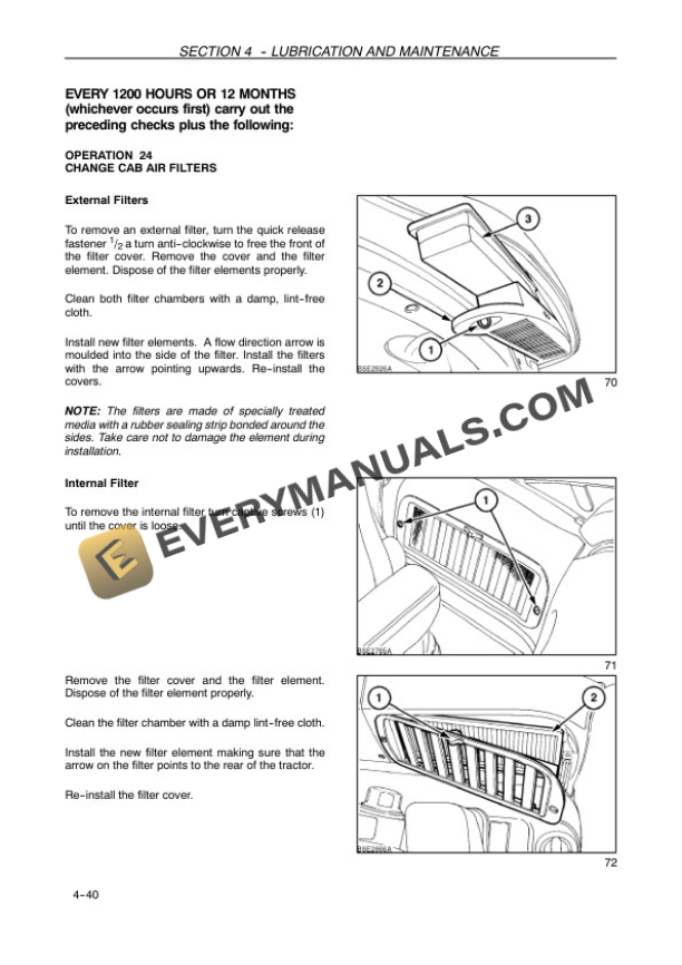 Case Puma 165, 180, 195, 210 Tractor Operator Manual-5