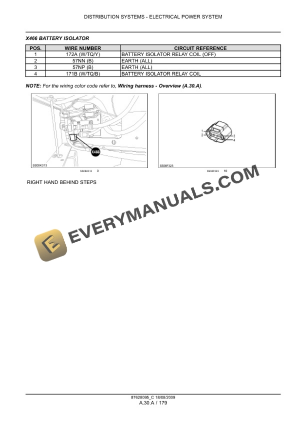 Case Puma 165, 180, 195, 210 Tractor with, without Multicontroller Service Manual 84407394-3