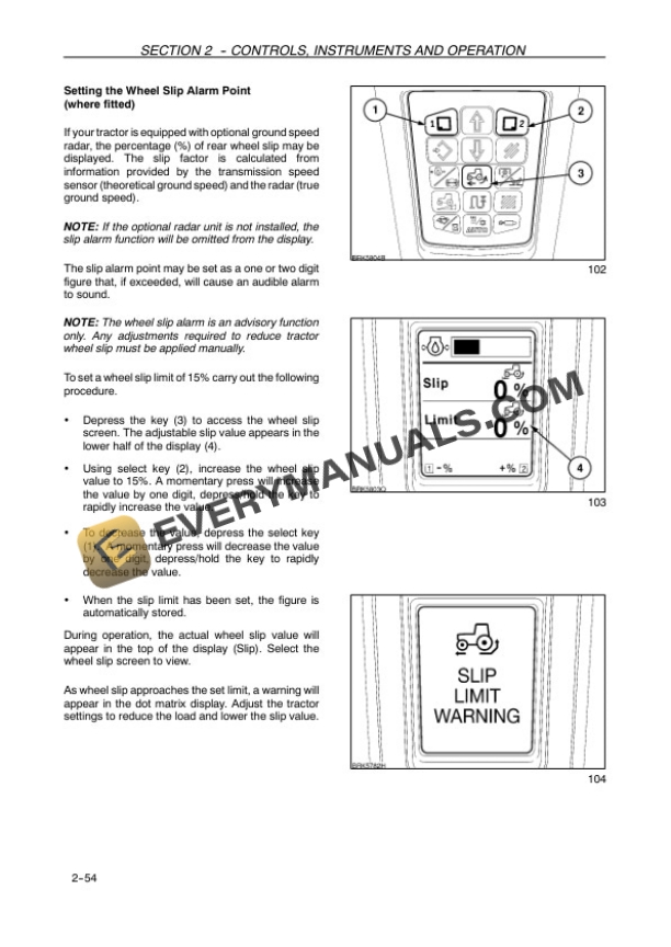 Case Puma 165 CVX, 180 CVX, 195 CVX, 210 CVX, 225 CVX Tractor Operator Manual 87489104-2