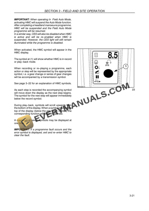 Case Puma 170, 170 CVT, 185, 185 CVT, 200, 200 CVT, 215, 215 CVT, 230 CVT Tractor Operator Manual 84411160-3