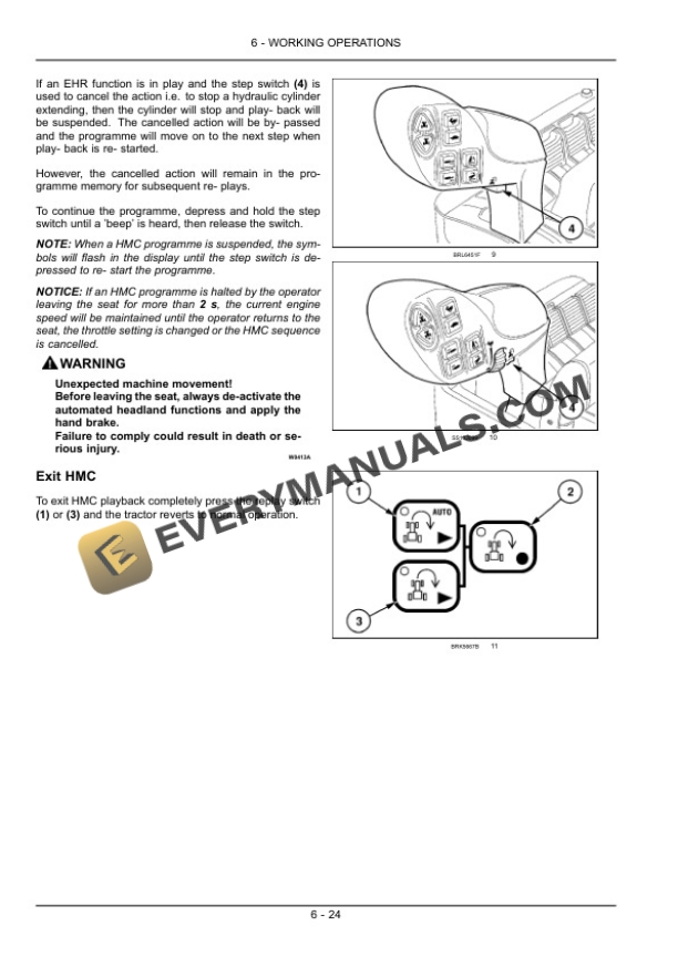Case Puma 170, 170 CVT, 185, 185 CVT, 200, 200 CVT, 215, 215 CVT, 230 CVT Tractor Operator Manual 84571710-3