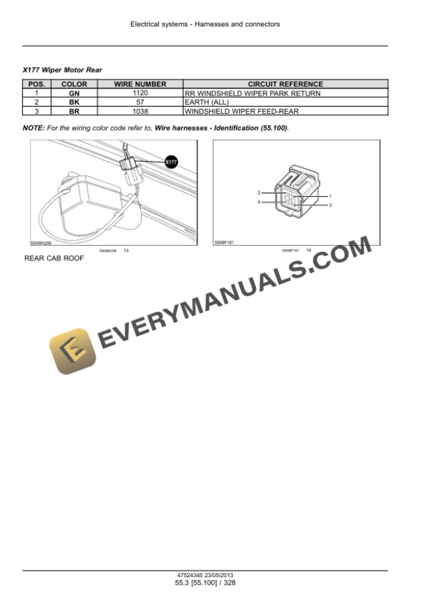 Case Puma 170, 170 CVT, 185, 185 CVT, 200, 200 CVT, 215, 215 CVT, 230 CVT Tractor Service Manual 47567548-3