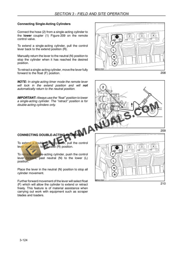 Case Puma 170, 185, 200, 215 Tractor Operator Manual 84357583-4