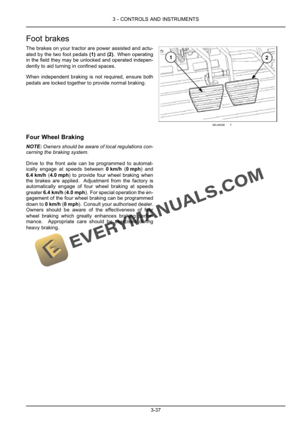 Case Puma 170 CVX, 185 CVX, 200 CVX, 215 CVX, 230 CVX Efficient Power Tractor Operator Manual 47894302-2