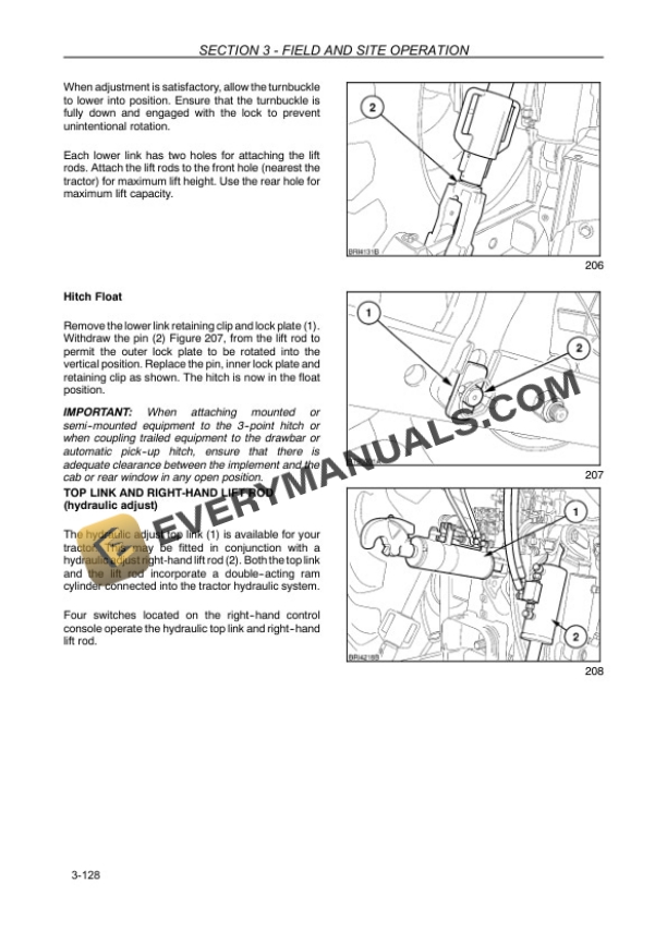 Case Puma 170 CVX, 185 CVX, 200 CVX, 215 CVX, 230 CVX Tractor Operator Manual 84358040-4