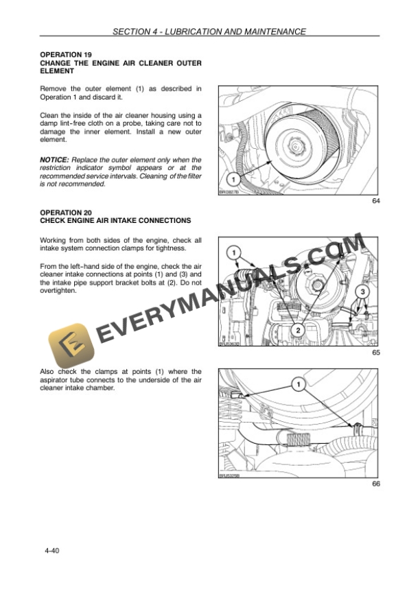 Case Puma 170 CVX, 185 CVX, 200 CVX, 215 CVX, 230 CVX Tractor Operator Manual 84358040-5