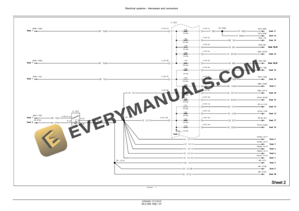 Case Puma 185, 200, 220, 185 CVT, 200 CVT, 220 CVT, 240 CVT Tier 4B (Final) Tractor Service Manual 47985234-2