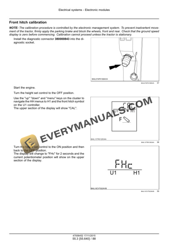 Case Puma 185, 200, 220, 185 CVT, 200 CVT, 220 CVT, 240 CVT Tier 4B (Final) Tractor Service Manual 47985237-3