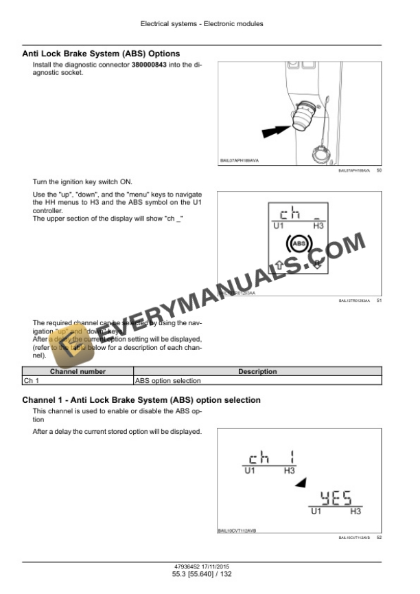 Case Puma 185, 200, 220, 185 CVT, 200 CVT, 220 CVT, 240 CVT Tier 4B (Final) Tractor Service Manual 47985237-4
