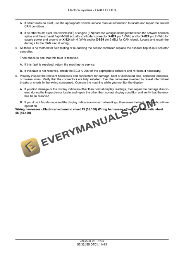 Case Puma 185, 200, 220, 185 CVT, 200 CVT, 220 CVT, 240 CVT Tier 4B (Final) Tractor Service Manual 47985243-3