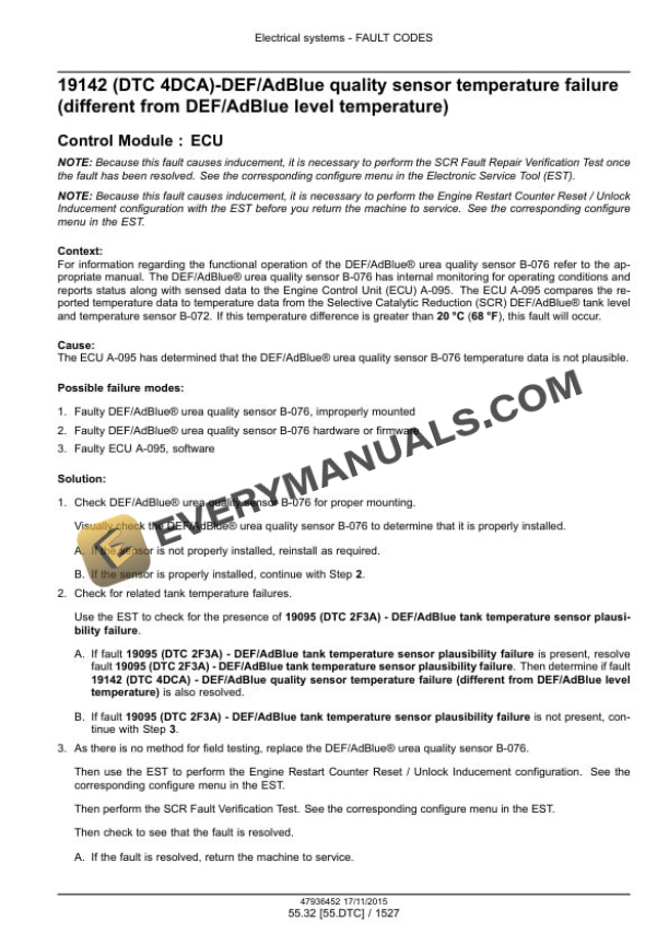 Case Puma 185, 200, 220, 185 CVT, 200 CVT, 220 CVT, 240 CVT Tier 4B (Final) Tractor Service Manual 47985243-4