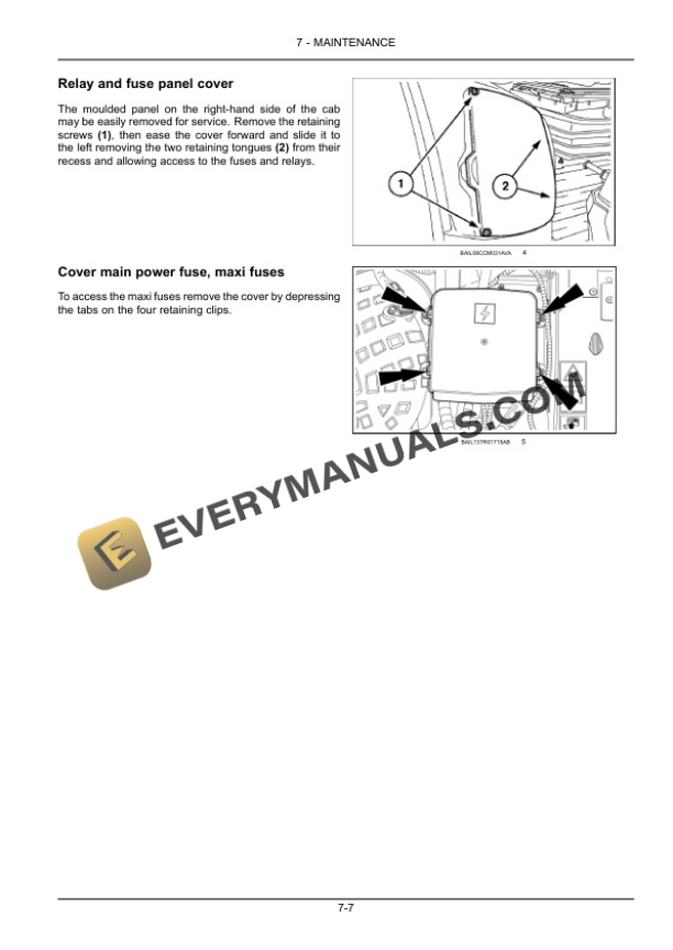 Case Puma 185, 200, 220 Stage IV Tractor Operator Manual 47960321 PDF 7 Case Puma 185, 200, 220 Stage IV Tractor Operator Manual 47960321 PDF - Image 5