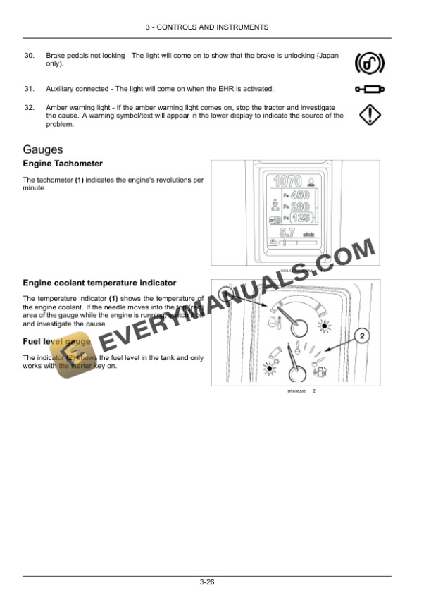 Case Puma 205, 225 Tractor Operator Manual 84417616-2