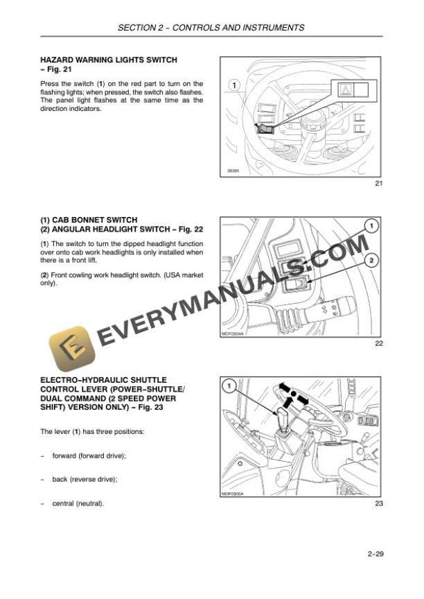 Case Quantum 65C, 75C, 85C, 95C Tractor Operator Manual 87747077-2