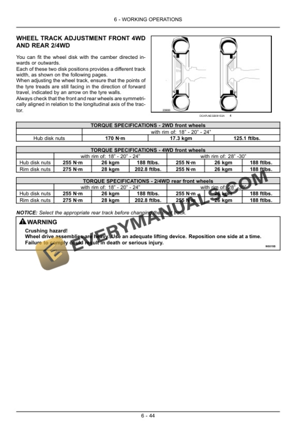 Case Quantum 65V, 75V, 85V, 95V, 105V Tractor Operator Manual 47374545-4