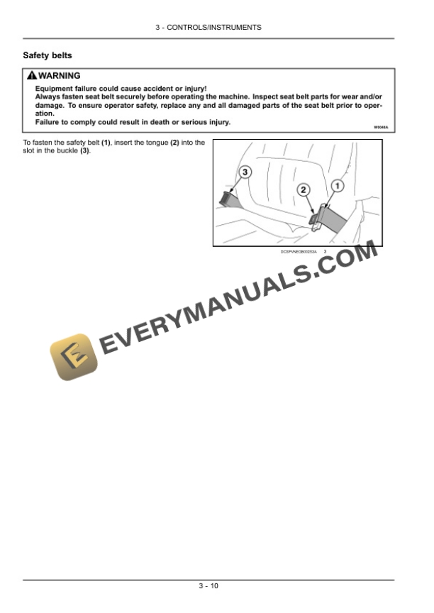 Case Quantum 75F, 85F, 95F, 105F Tractor Operator Manual 84515964-2