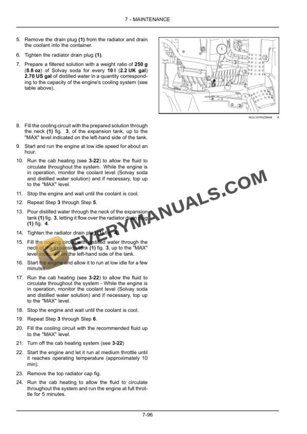 Case Quantum 80F, 90F, 100F, 110F Tractor Operator Manual 47847709-5