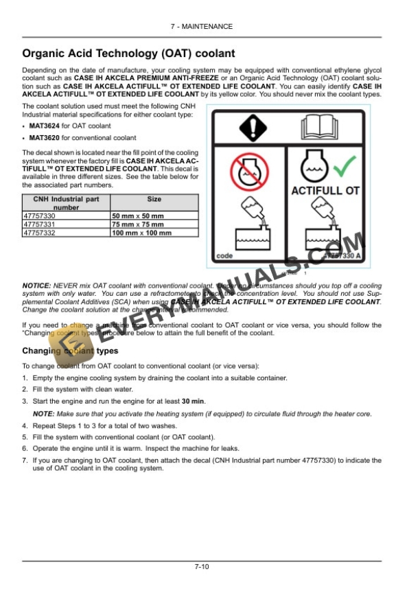 Case Quantum 80F, 90F, 100F, 110F Tractor Operator Manual 48132361 PDF 6 Case Quantum 80F, 90F, 100F, 110F Tractor Operator Manual 48132361 PDF - Image 4