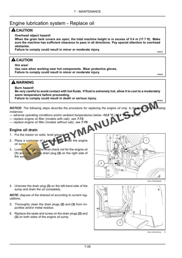 Case Quantum 80N, 90N, 100N, 110N Tractor Operator Manual 47847660-4