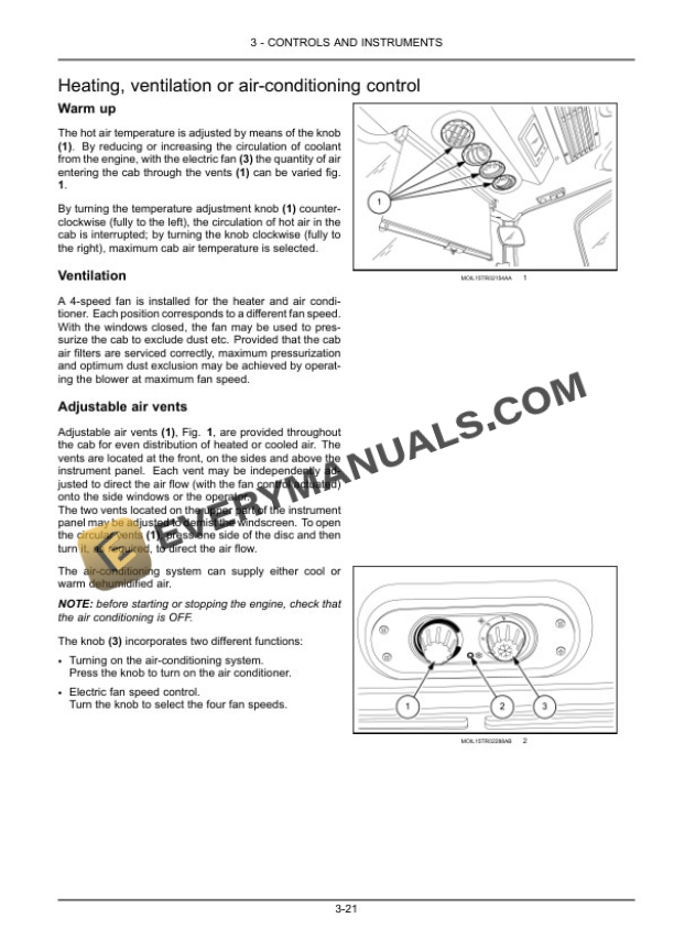 Case Quantum 80N, 90N, 100N, 110N Tractor Operator Manual 47847674-2