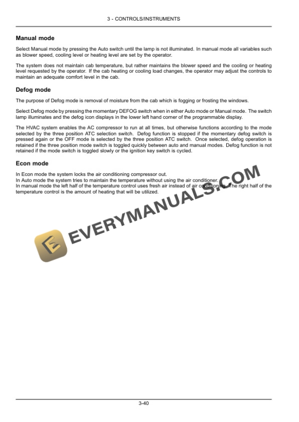 Case Rowtrac 350, 400, 450, 500, Steiger 350, 400, 450, 500, 550, 600, Quadtrac 450, 500, 550, 600 Tier 4 Tractor Operator Manual 47421817-2