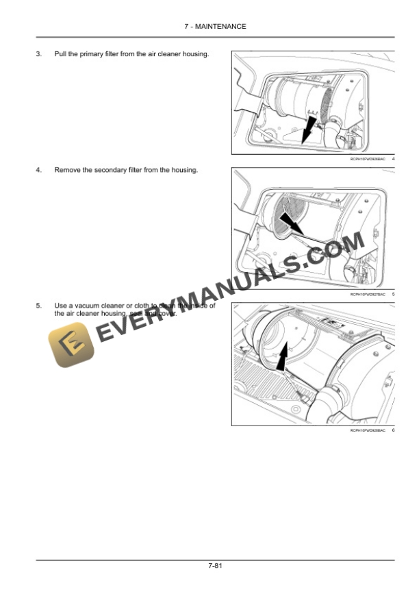 Case Rowtrac 350, 400, 450, 500, Steiger 350, 400, 450, 500, 550, 600, Quadtrac 450, 500, 550, 600 Tier 4 Tractor Operator Manual 47421817-5